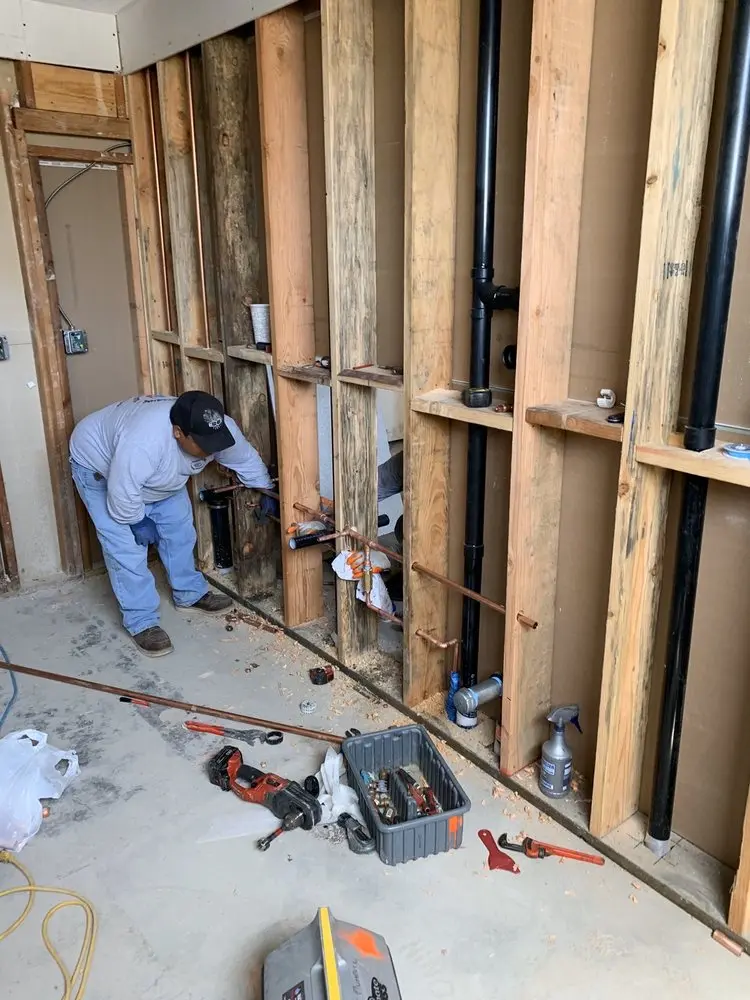 Commercial rough-in plumbing for Commercial Plumbing in Gates Crossing